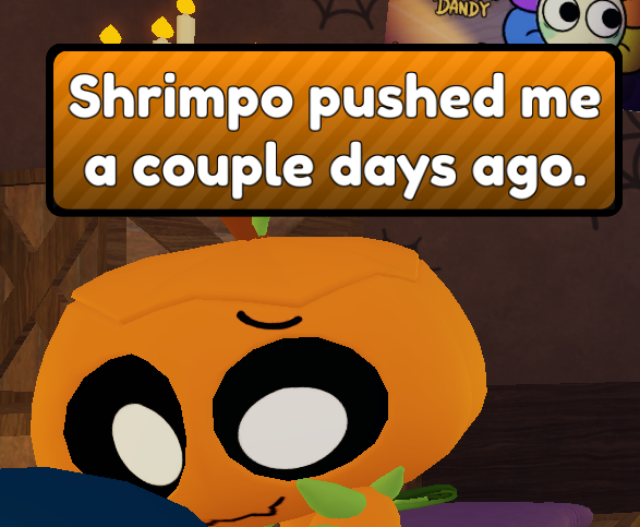 Also I think we should get shrimpo killed for this one. You are a grown ass adult doing this. Grow the fuck up.
