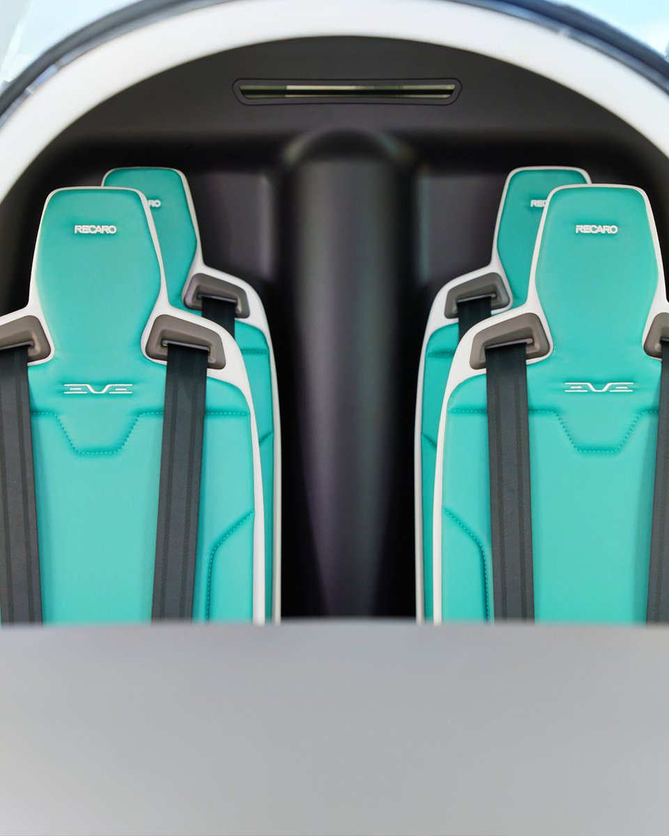 EveAirMobility's tweet image. Fasten your seatbelts and let&apos;s go up and forward.

#EveAirMobility #MobilityReimagined #eVTOL