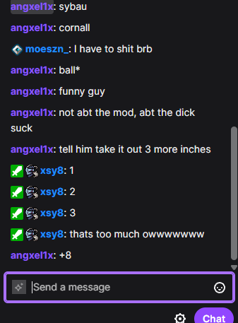 Angxel1x's tweet photo. @driftwtw999 yr dick sucker lmao 😭 https://t.co/6L7P6pzmC3