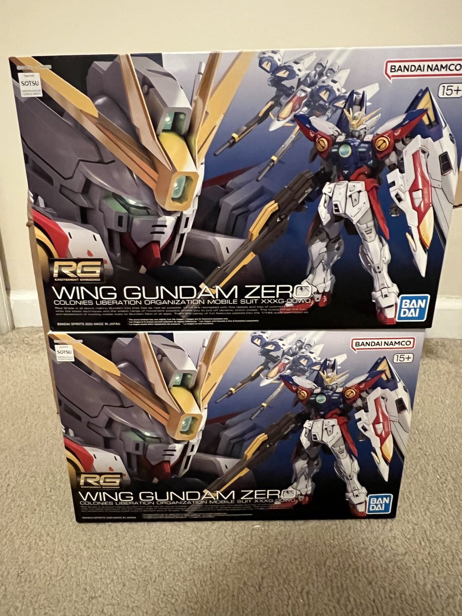 xxnike0629xx's tweet image. It’s here! 
#RealGrade XXXG-00W0 Wing Gundam Zero (TV Ver) !

#Gundam #Gunpla #GuhdamWing #g_wing