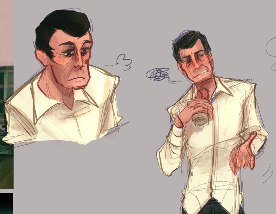 Don’t know if I’ll finish these and fully render them, but I truly love this guy so much

#noimnotahuman #nianah #barguy #noimnotahumanfanart #WIP