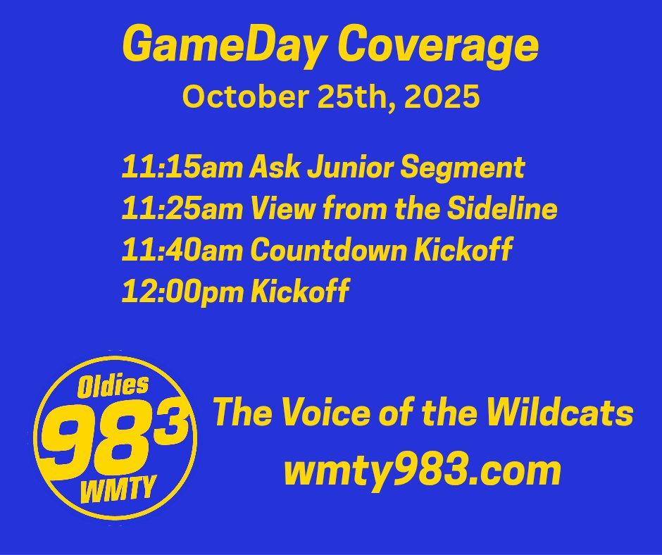 WMTY 98.3 tweet media