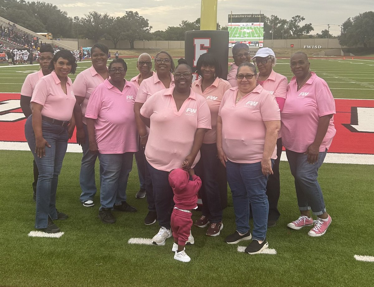 Thank you to Ms. Kathy &amp; her team for getting Farrington ready for visitors, for putting in the late hours, for always saying hello, for always being willing to lend a helping hand, &amp; most importantly for carrying for our students. <a href="/FWISDAthletics/">FWISD Athletics</a> is Blessed!