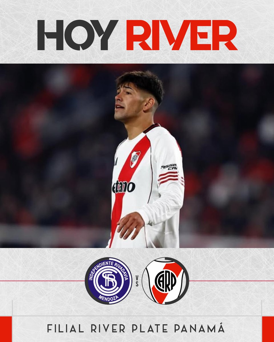 FilialRiverPa's tweet photo. ¡Vamos todos juntos hoy!
⚪️🔴⚪️ https://t.co/V6EfHaHwr0