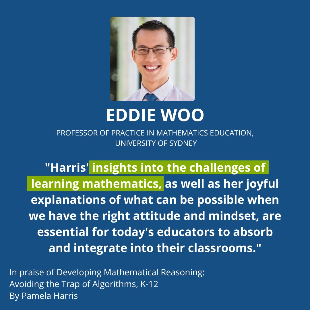 pwharris's tweet image. Math is FigureOutAble and we should teach it that way.

na2.hubs.ly/H01Kz_G0

#MathIsFigureOutAble #MathStratChat #MTBoS #ITeachMath #MathEd