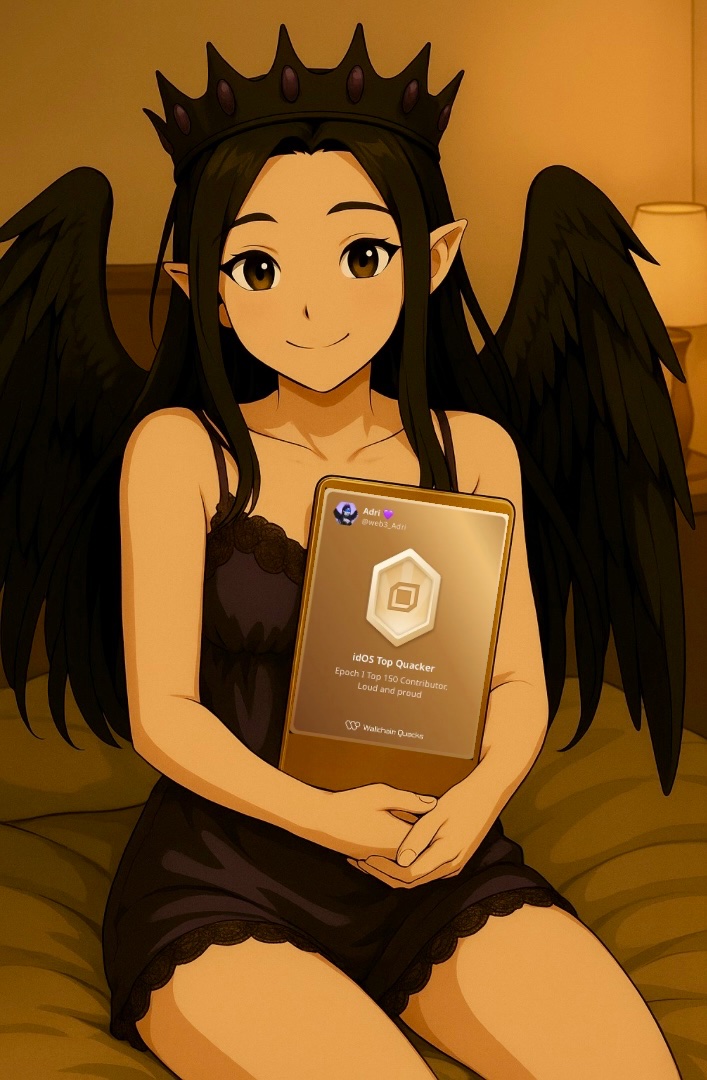 web3_Adri's tweet image. Sweet Dreams 💫

Heading to bed so happy.

 Just earned my Gold Badge on @idOS_network ✨

As always, my thoughts and gratitude go to you all.

Thanks for the endless support 😘

Now it’s time to focus on Epoch 2, already live.

gidOS