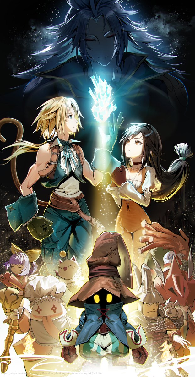 Soare_lucien_'s tweet image. ー還る光ー
25周年をお祝いして描きました。
#FFIX25FanArt #FFIX #FF9