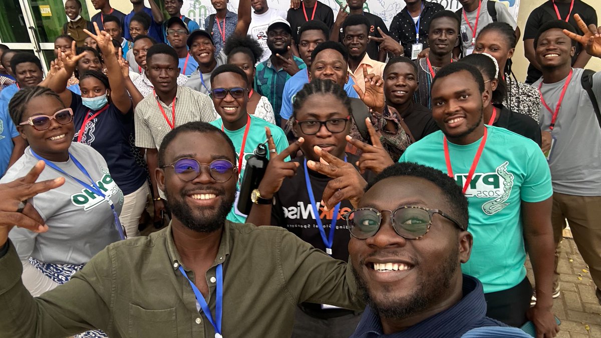 PythonHo's tweet image. Day 1 of #PyHo2025 was nothing short of amazing! 🎉
Inspiring talks, vibrant networking, and hands-on sessions shaping Africa’s tech future. 🌍
Can’t wait for Day 2!
#PythonHo #TechCommunity #BuildBreakInnovate