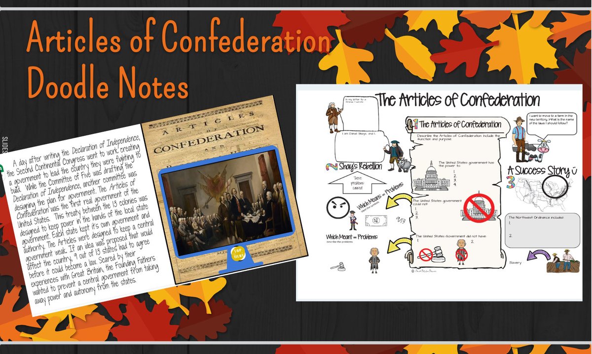 ConklinSteph's tweet image. Our week in 807

Began week reviewing for test
Intro’d Articles of Confederation w/ FAC on @waygroundai &amp;amp; video bingo
Station Rotation - Used Doodle Notes byhistorygal &amp;amp; @Howsonhistory UPHOLDS &amp;amp; PACTS
Finished w/ Shays’ Rebellion Sketch and Tell

@ClarkMSCougars @FISDsocstudies