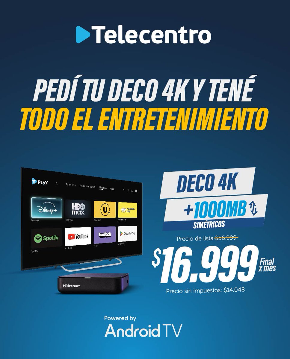 Telecentro tweet media