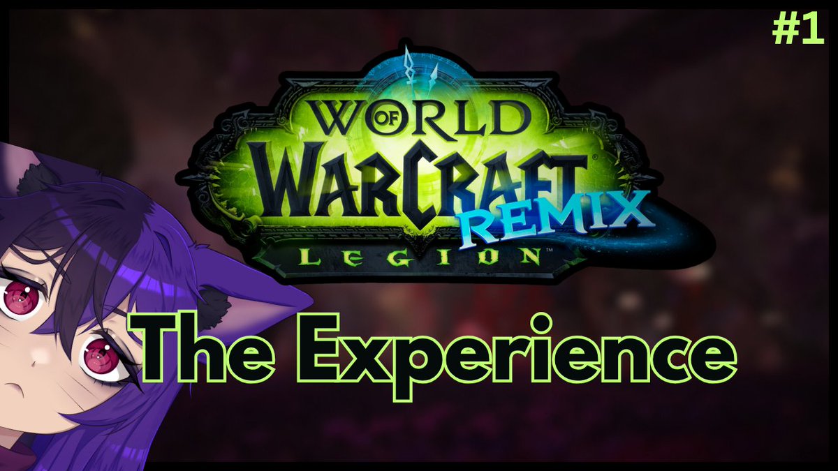 🎲New Video🎲

Missed out on recent streams? Not played Legion Remix yet? Well have no fear, The Legion Remix Experience is here.

Featuring <a href="/HikaruKamiVT/">Hikaru Kami | 🔖 | ⚔️Avalon</a> <a href="/Narinji1/">🐦 NARIN ✶ ナリンジ 🪄 | ⚔ AVALON ✶</a> <a href="/JunebugsDragons/">🦎June-Junebug-Junebuggle🌿</a>  <a href="/DRANEENVT/">DRANEEN</a> 

🔴: youtu.be/oyRAPPmHuek

(P.s please like my video)
#VtuberEN #WoW #LegionRemix