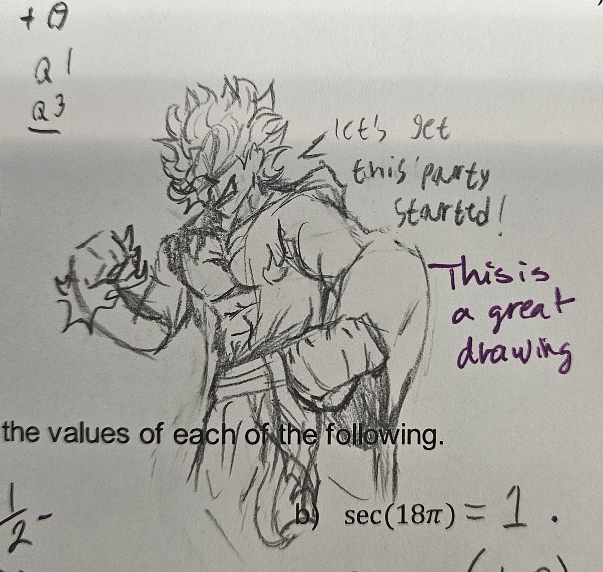 techarmorart's tweet image. Small sketches of Tatsu