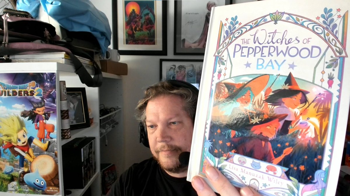 Got my copy of The Witches of Pepperwood Bay by Illustrator for <a href="/QuidditchGame/">Harry Potter: Quidditch Champions</a> Lisa Wiley! Always loved her work on our game, and the art within is fantastic
instagram.com/pepperwoodbay/