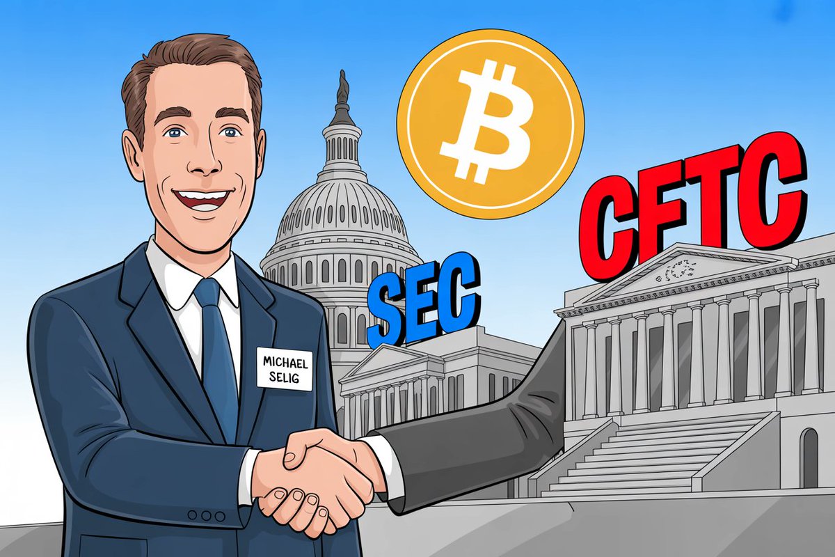 AltcoinsTalks's tweet image. 🚨 Breaking: #Trump plans to nominate #procrypto #MichaelSelig as #CFTC Chair!
A major shift for U.S. #cryptoregulation could be coming 👀💥
#Trump #CryptoNews #CFTC #Bitcoin #Regulation 
&amp;gt;&amp;gt; 365crypto.org/blog/2025/10/2…