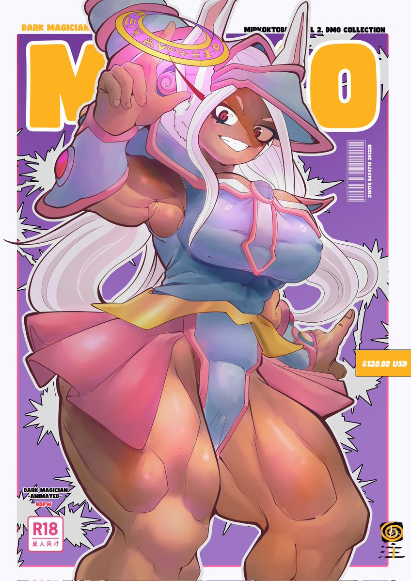 r3dnote's tweet image. biblically accurate Dark Magician Mirko 🥕🐇

#Mirkotober