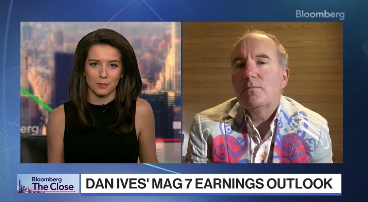 DivesTech's tweet photo. Great to be on @BloombergTV with @kgreifeld and @RomaineBostick looking forward to a big week ahead for tech earnings with the AI Revolution set to shine. We also discuss my Asia trip and investor sentiment @markets @business 🔥🏆🐂🍿🎯📺👇🐧  

https://t.co/jE43j4WvH3 https://t.co/1VAshwp7WU