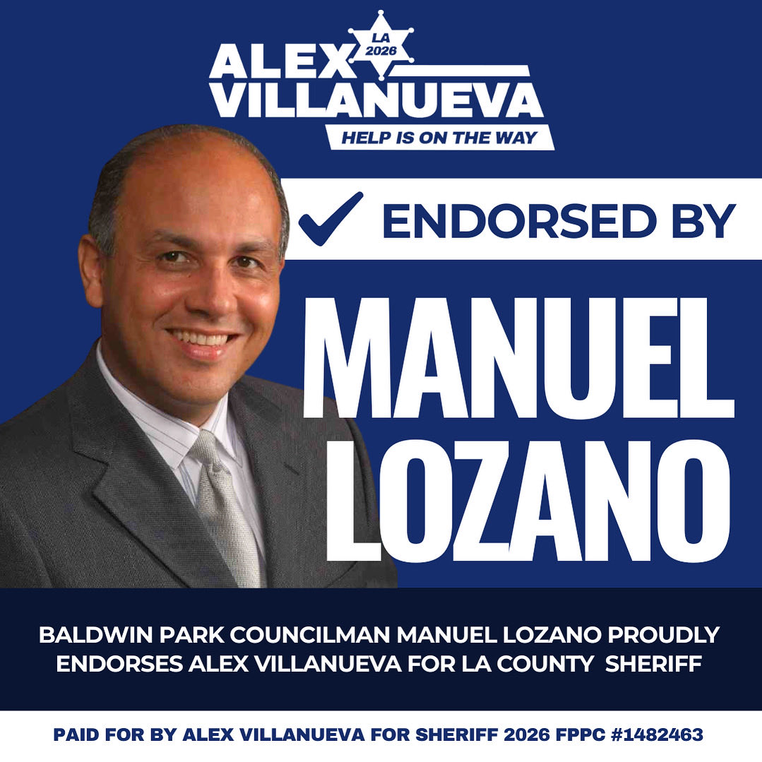Humbled by the additional endorsement of Baldwin Park Councilman Manuel Lozano! Both councilmembers have their communities’ best interests at heart.
#helpisontheway