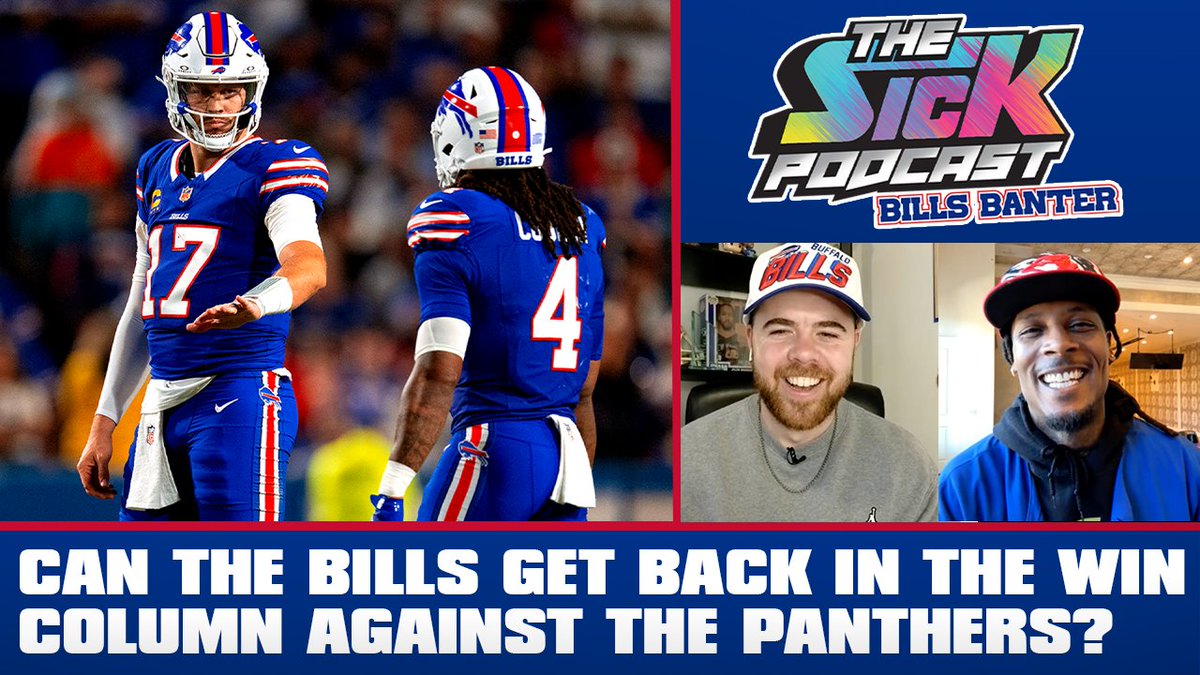 sickpodbills's tweet image. 🚨New episode🚨

@CR3_Author and @wufosports join @StevieJohnson13 &amp;amp; @MichaelFFlorio to discuss:

🔵#BillsMafia vs #KeepPounding
🔵Utilization of Khalil Shakir and James Cook
🔵And more!

Full pod👇
Watch: youtu.be/oI9rXF6rIrY
Listen: traffic.megaphone.fm/SICMED40810801…

#thesickpodcast