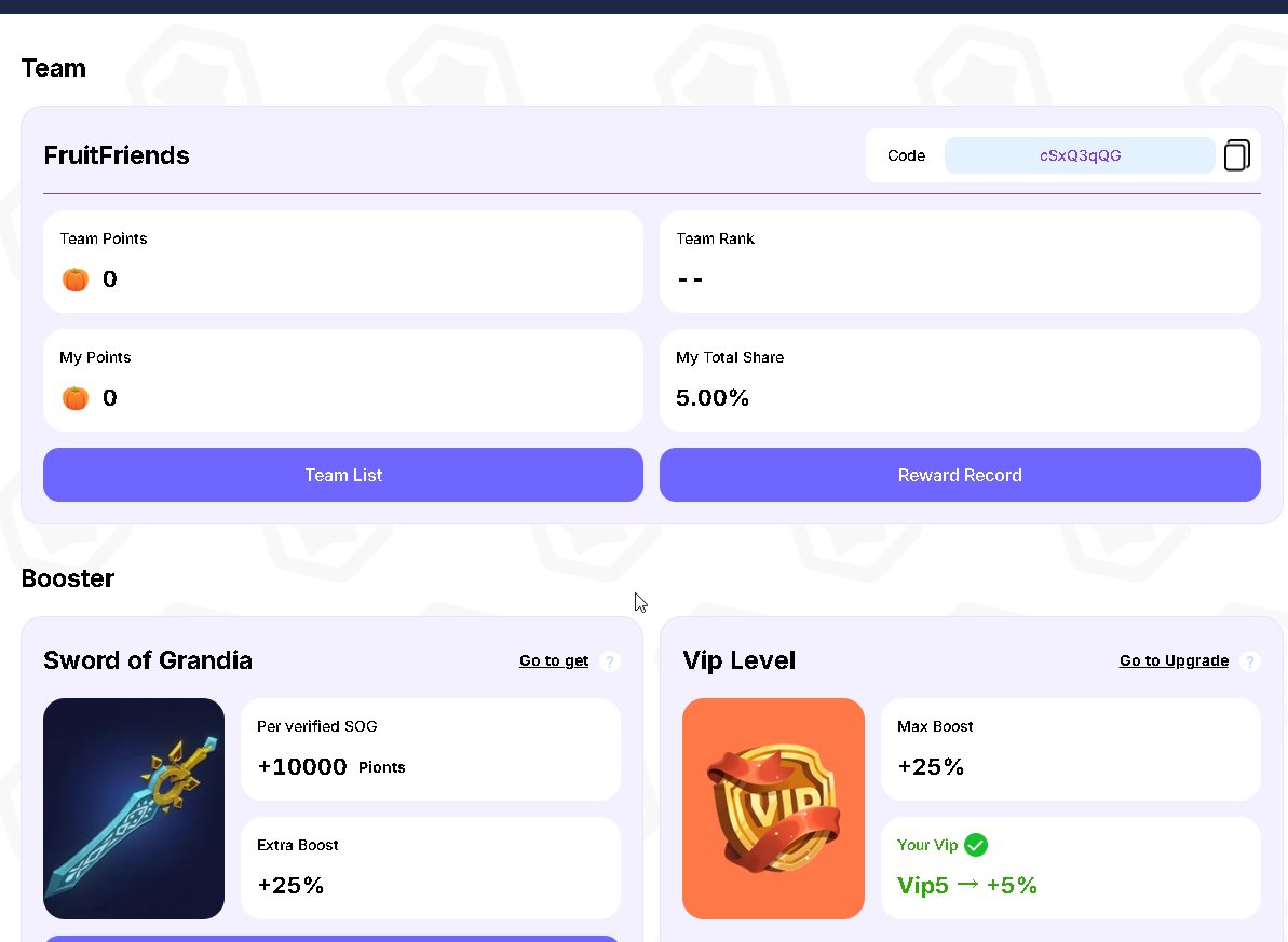 I'm joining the Legend of Arcadia Tournament – Season 4 🗡
Join my team and let's fight for our honor — and 💰4,200,000  $ARCA in rewards!
🔗 Event Link: ronin.legendofarcadia.io/halloween_team…
📥 My Team Code: cSxQ3qQG
The battlefield awaits — don't miss your chance to claim glory and treasure!