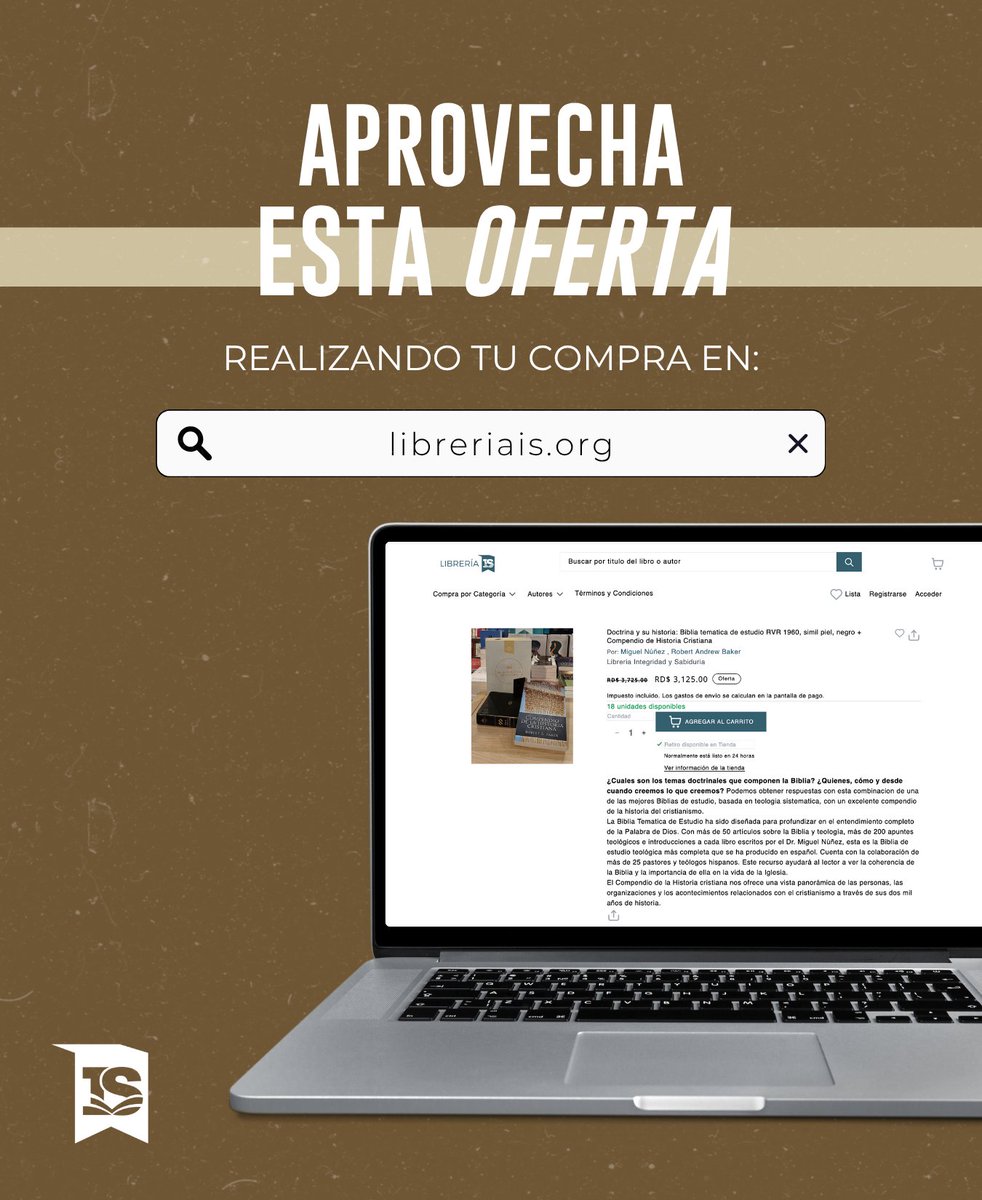Librería Integridad y Sabiduría tweet media