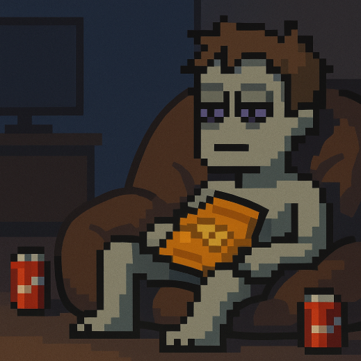 SLOTHco1n's tweet photo. Said he’d just “rest his eyes” … 3 hours later the chips are gone and so is his motivation 😴🍟 #SLOTH #Memecoin #Solana #LazyLife https://t.co/Tz3M8TP5Q9