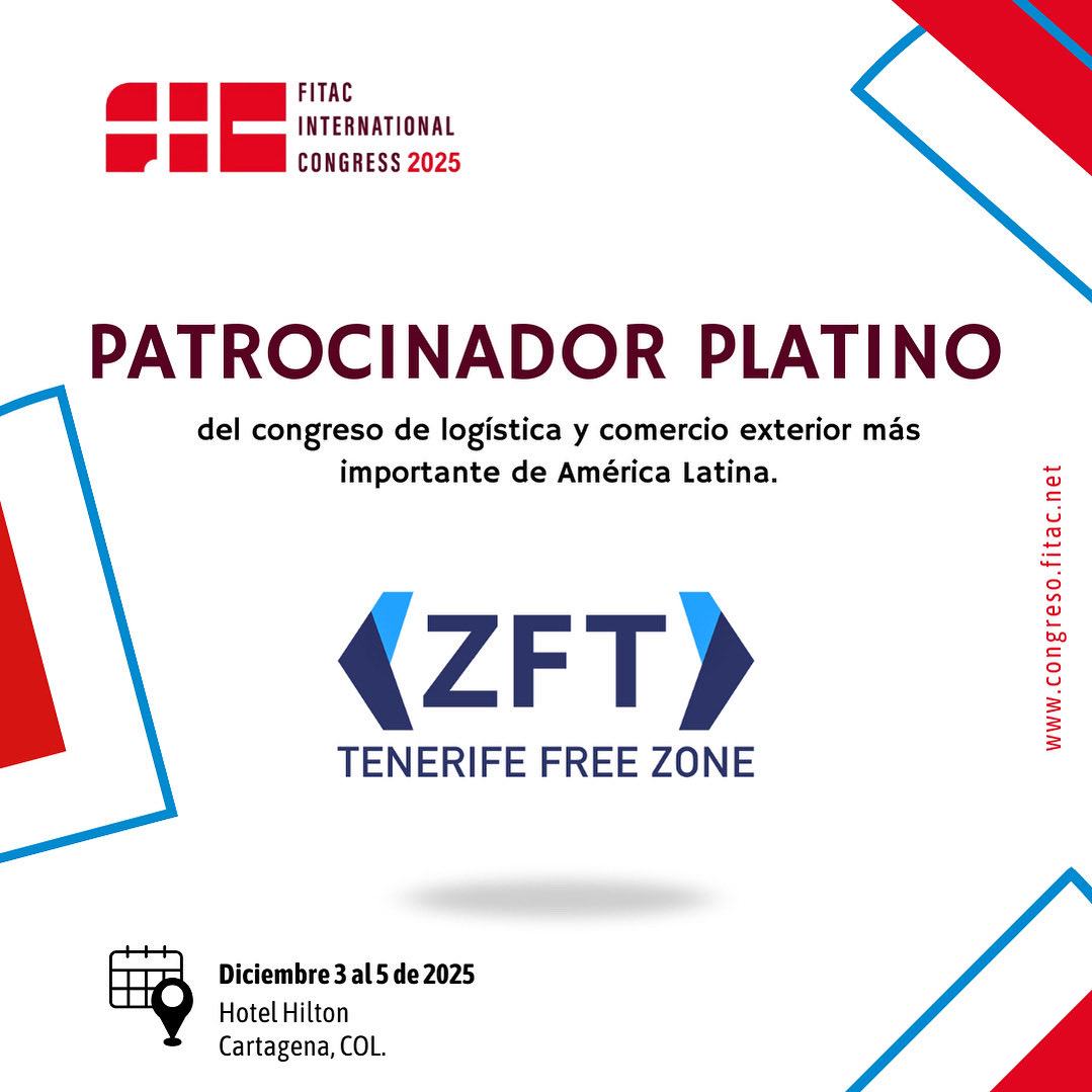 📣En el #FIC2025 reunimos a las marcas más influyentes de la logística y el comercio exterior.🔝

<a href="/zonafrancatfe/">Zona Franca Tenerife</a> es parte de una visión compartida: transformar la cadena logística en motor de desarrollo, competitividad y progreso global.👏🇨🇴

#congreso #fic #cartagena