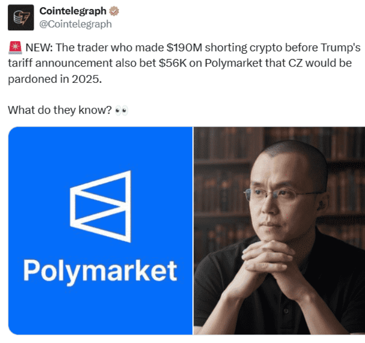 NoLimp's tweet photo. Insider gaming of the markets is out of control.  Don't ever bet on something where insiders have the edge.  Just don't play. https://t.co/uXlt9yugGy