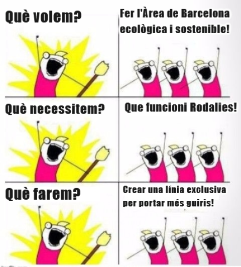 I així és com funciona Barcelona i Catalunya en general.