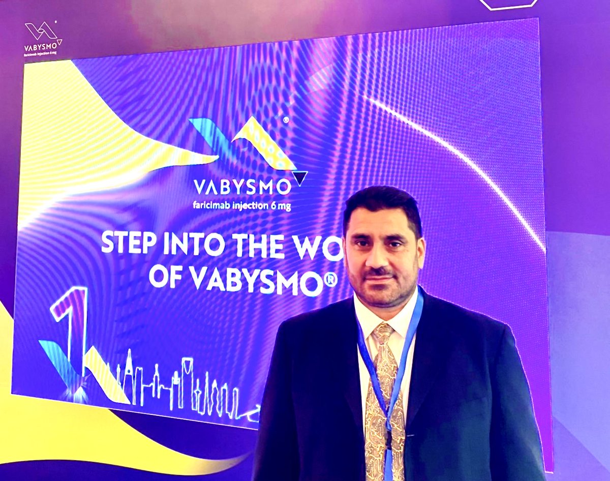 mubasherr_media's tweet photo. الدكتور رمضان التركي يشارك في ندوة علمية حول عقار ڤابيسمو أحدث العلاجات العالمية لاعتلال الشبكية https://t.co/BJSlnxpyL8 https://t.co/YYydVHsuhz