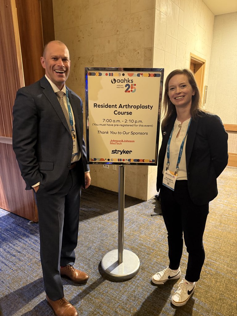 CamLedfordMD's tweet image. Just an absolutely packed @AAHKS Resident #Arthroplasty course 2025…world-class faculty, all the hot topics, and &amp;gt;160 #ortho residents! The future is bright!

@AAHKS_YAG @bethgausdenmd @MayoFLOrtho @DukeOrtho