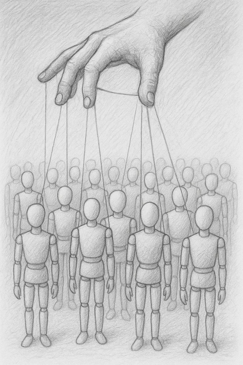 Sergag's tweet photo. Как легко...

Ты похож на меня, я похож на неё...
Как легко быть таким же, как все!
Капля в речке, по сути, твоё бытиё
В Вашингтоне, в Москве, в Туапсе...

Мы, как клоны, живём, славя предков в веках,
Прародителей Еву с Адамом!
Будда, Яхве, Исус и, конечно, Аллах
Заменили нам папу и маму...

Мы похожи на всех, все похожи на нас.
Перепутать легко нас порою...
Со спины или в профиль, иль даже анфас
Мы - злодеи и мы же - герои!

Как легко быть таким же, как прочий весь люд.
Как легко притворяться хорошим.
Но, когда я приду на божественный суд,
Я хочу быть совсем не похожим...

Не похожим на стадо, идущее в хлев
Или, может быть, даже на бойню.
Я хочу быть похожим на нашу РФ,
Быть похожим и даже достойным.

Мне в глаза говорят: "Ты дурак-патриот",
Петь удобней, конечно же, хором.
Но, мне ближе чудак и профан Дон Кихот, 
Чем на ниточке горе-актёром...

24 октября 2025
#SergAg