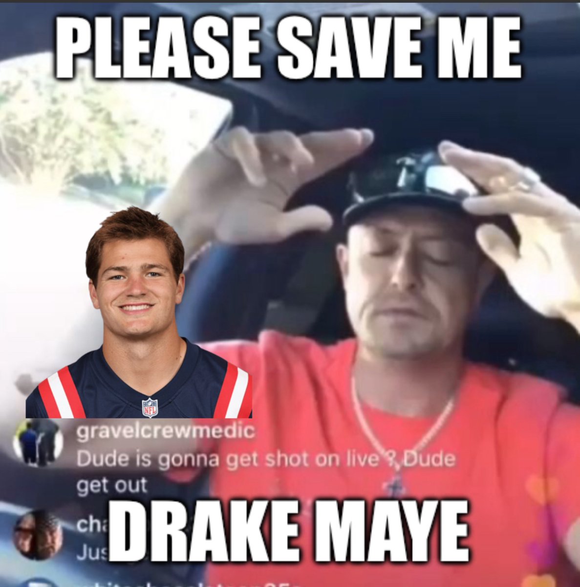 HunterMCrawford's tweet photo. @Patriots @DKSportsbook @DrakeMaye2 https://t.co/rzrbtTs2dP