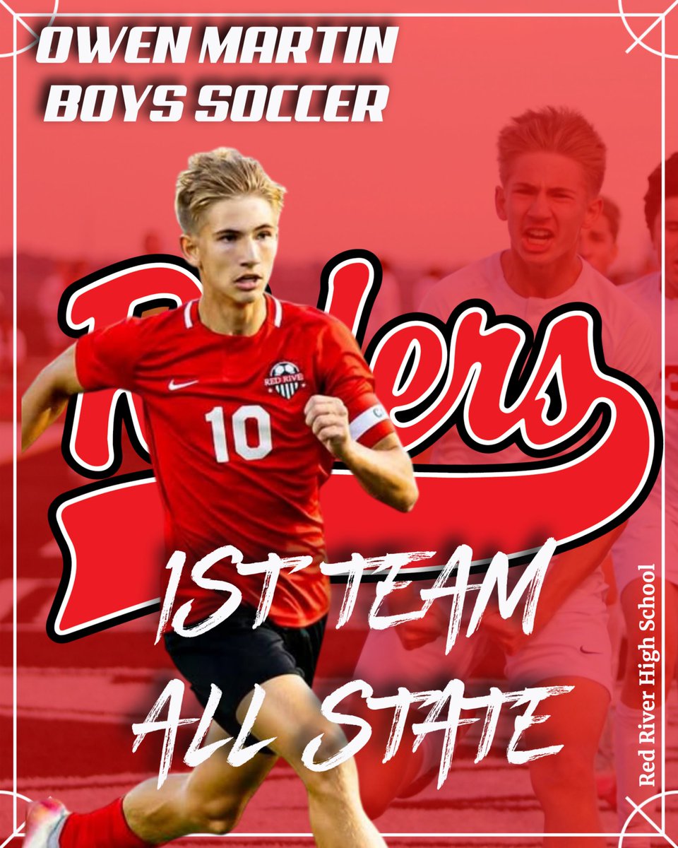 This guy😤 Congrats Owen! #RideAsONE <a href="/riders_soccer/">Red River Soccer</a>