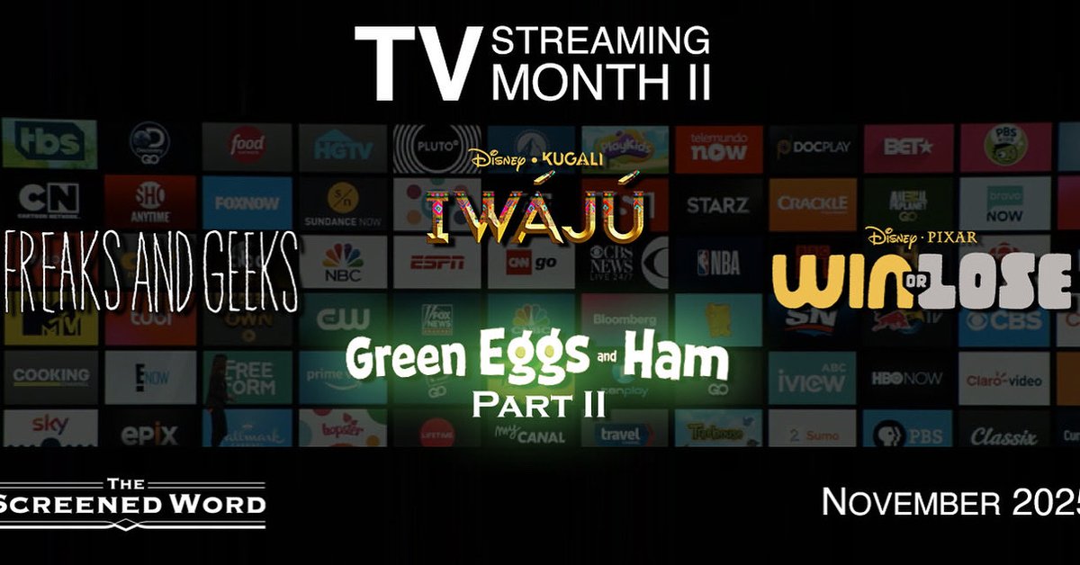 BChismire's tweet image. We are a week away from Halloween, and already I have a special treat for you that’ll last all of November.

Prepare to engage in unique ventures into the small screen with my thoughts on these shows.

screenedword.com

#ScreenedWord #Blog #Review #Television #Streaming