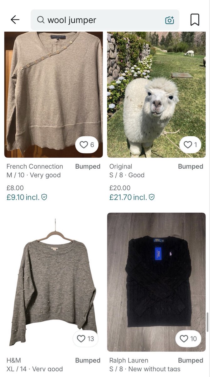 AliceSeyfang's tweet photo. You can get anything on Vinted these days https://t.co/Os4fxyvZNL