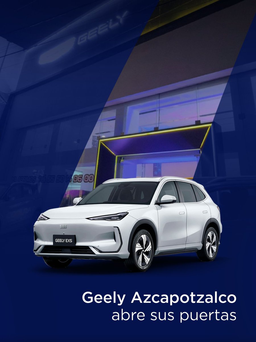 Geely Azcapotzalco llega con tecnología híbrida y eléctrica, diseñada para inspirar cada trayecto.

Ven a conocer la nueva generación de autos en avenida de las Granjas No. 415 colonia Jardín Azpeitia. 

#GrupoAndrade #ExperienciaAndrade #AutosGA