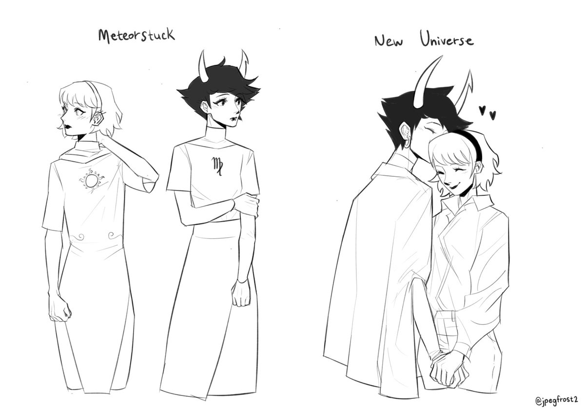 frostynaut's tweet photo. Day 6 - beginning/end: from my personal AU ^_^ #Rosemary #rosemaryweek2025 #Homestuck https://t.co/jr126Itwiu
