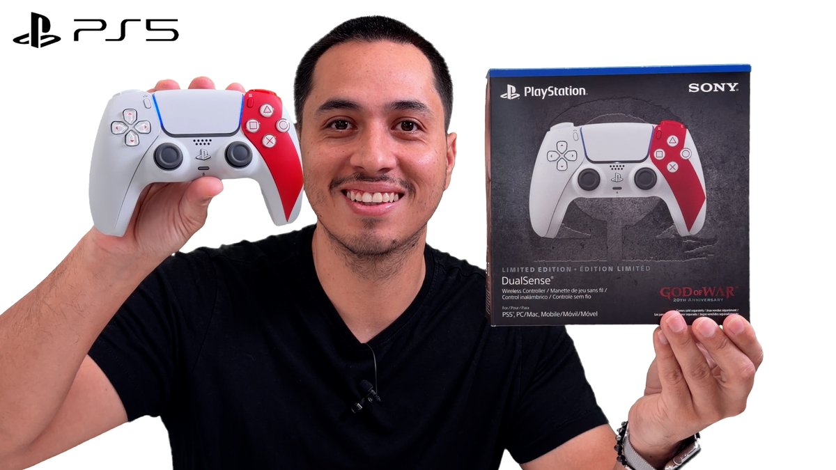 PAPIGFUNK's tweet image. New Video - PS5 God Of War 20th Anniversary Dualsense Controller Unboxing youtu.be/_e1Wuttz1aM?si… via @YouTube #GodOfWar #PS5 #gaming