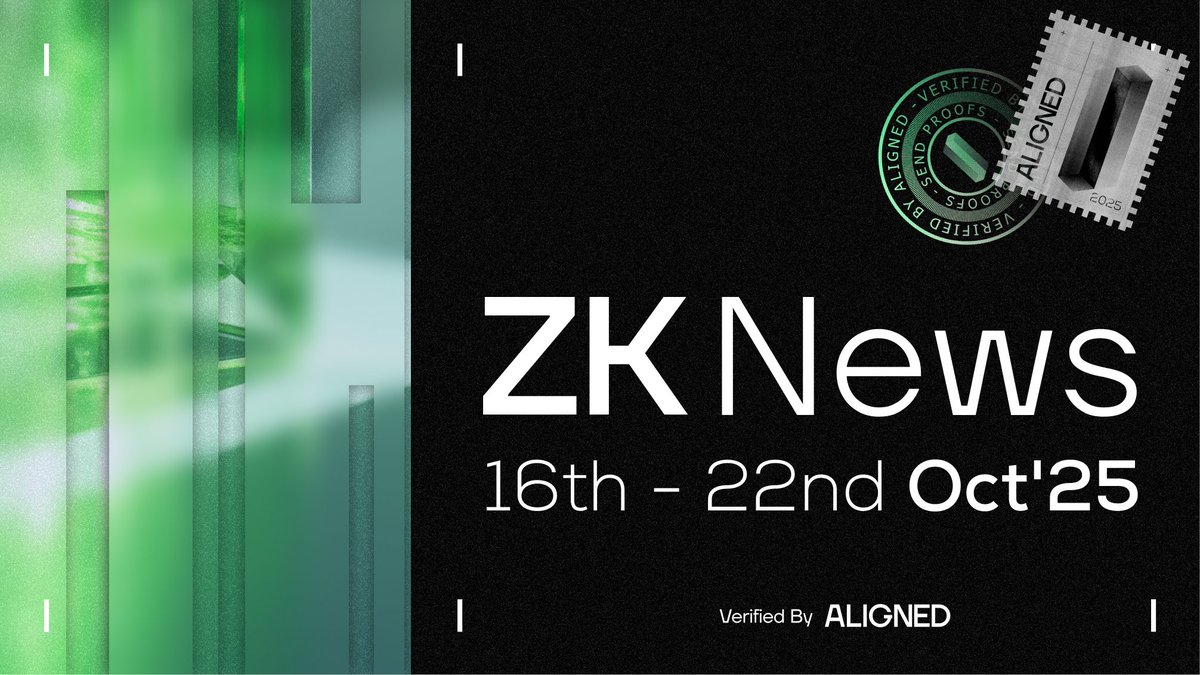 ✨ ZK-Newsflash! ✨

Here are the highlights of what happened in ZK and Ethereum from October 16th to 22nd:

✅ <a href="/VitalikButerin/">vitalik.eth</a> published an article outlining the GKR Protocol.

✅ The Holesky testnet has begun its shutdown process.

✅ The <a href="/ethereumfndn/">Ethereum Foundation</a>’s zkEVM team outlined
