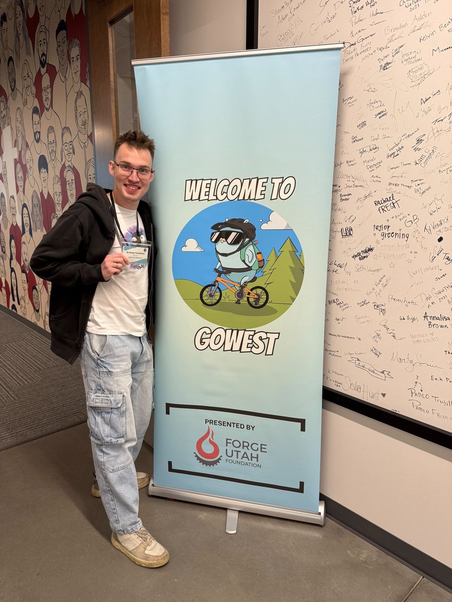 GoLandIDE's tweet image. We love sharing knowledge and learning together at conferences! 🚀
Arseniy, the software engineer on the GoLand team, just gave a talk at @gowestconf about avoiding nil dereferences - Go's billion-dollar mistake. Stay safe out there!
#golang