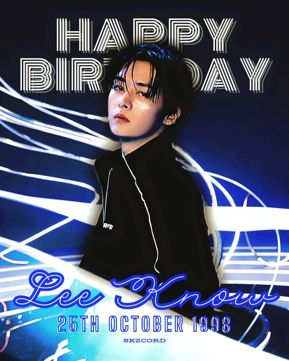 ✨ HAPPY LEE KNOW DAY! ✨

Spotify focused playlist
🎂tinyurl.com/leeknow1

LEE KNOW BORN TO INSPIRE
#하이하이_오늘은_리노_생일 
#PoetryInMotionLeeKnow 
#HappyLeeKnowDay