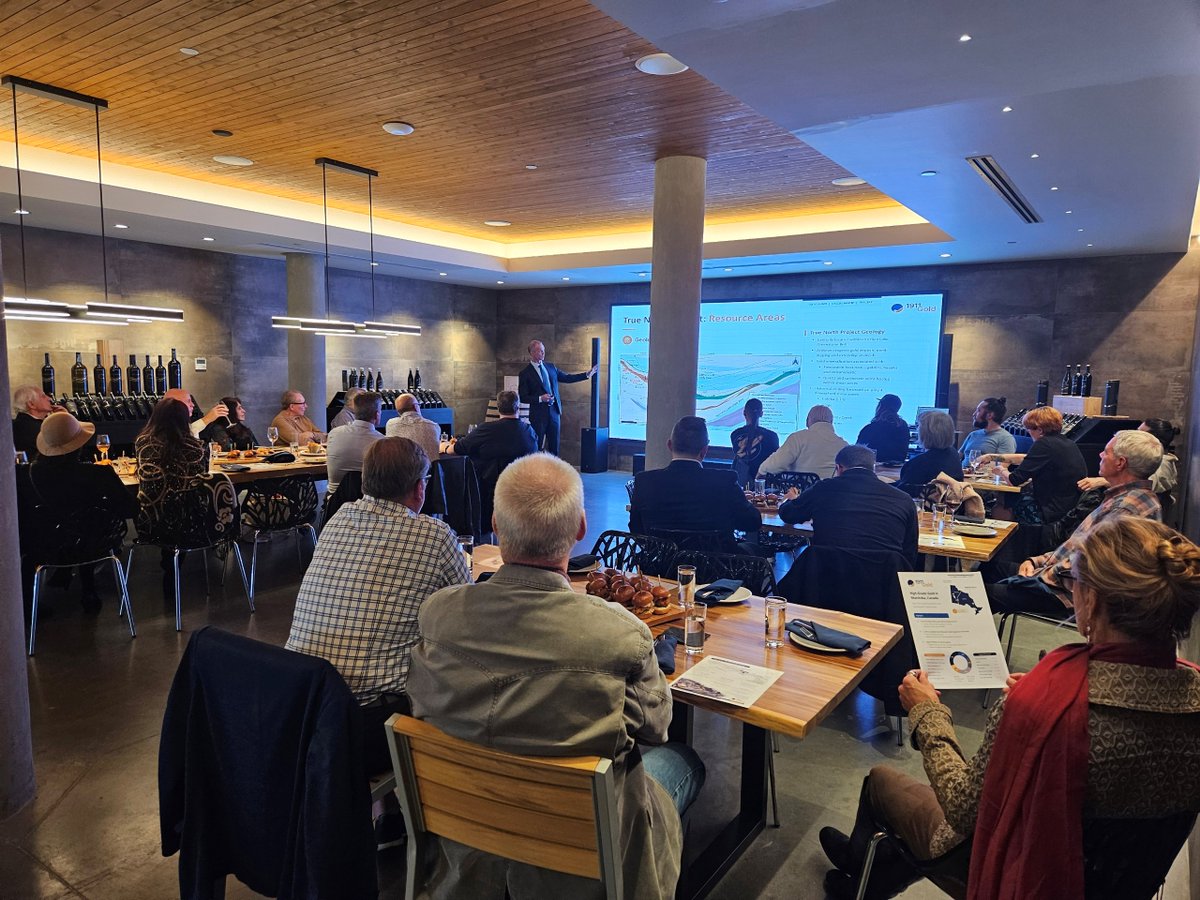1911goldcorp's tweet photo. Really enjoyed the Kelowna Capital Event this week — great crowd, great conversations, and plenty of thoughtful questions. Big thanks to Sam Grier for hosting another fantastic event!
#1911Gold #GoldMining #Kelowna #CapitalEvent #MiningCanada #InvestorRelations #GoldExploration https://t.co/6IfAcmxr39