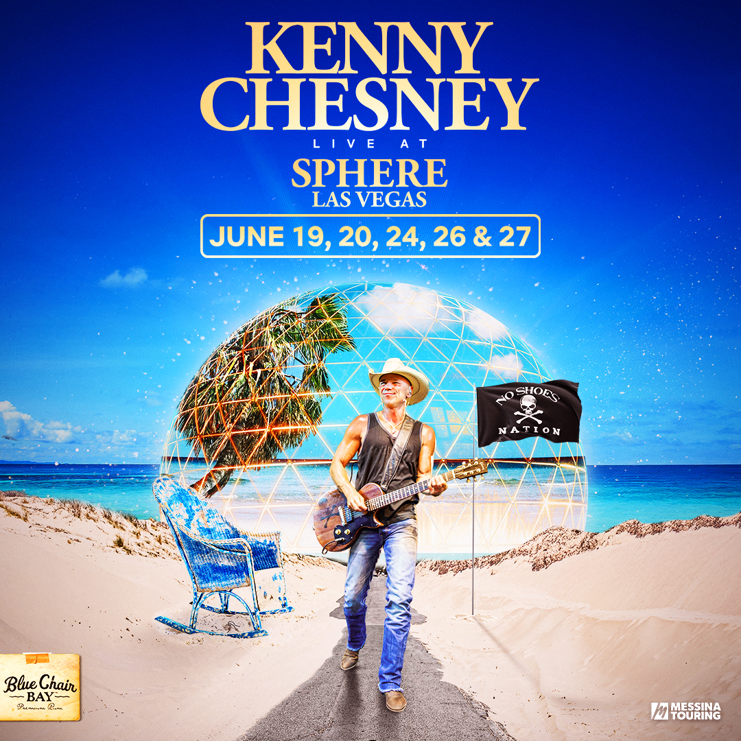 #KennyChesney had so much fun at the Las Vegas Sphere in 2025 that he’s coming back for more in 2026! 🎶🌴 Want to book a trip? We’ve got a CAT presale happening NOW!
🎟️ Click the link: ticketmaster.com/kenny-chesney-…  and use code SAND! And keep listening for your shot to WIN a trip!