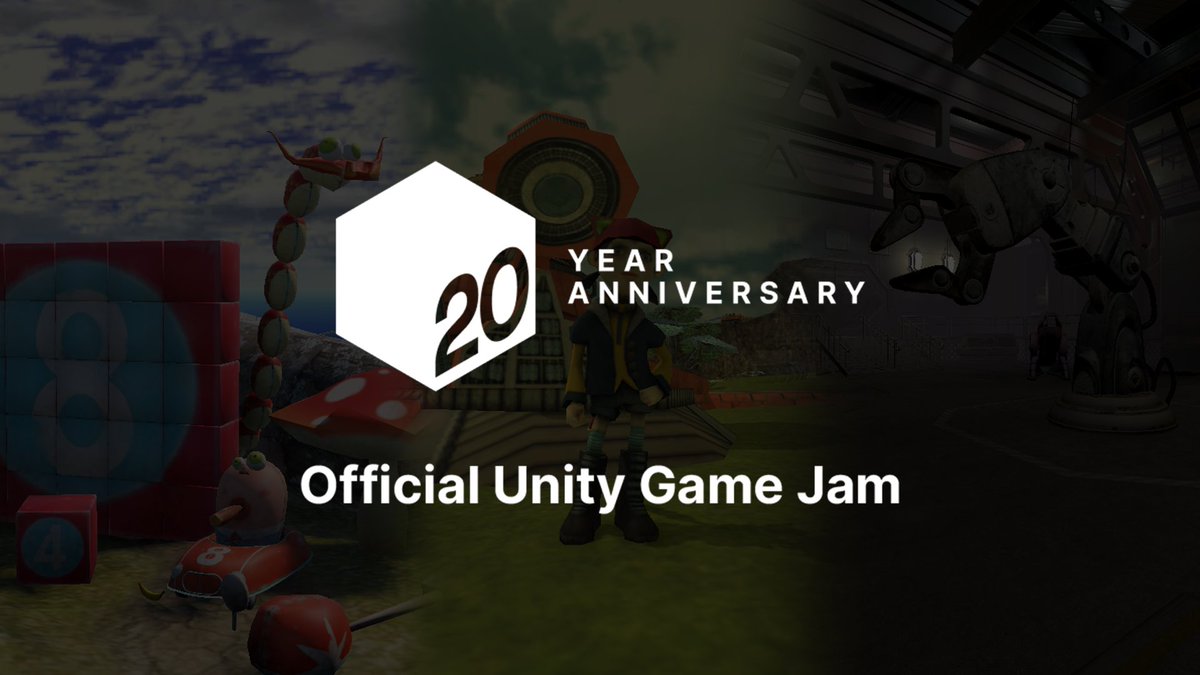 unitygames's tweet image. 20 years of Unity, 20 years of creativity. 🕹️

We’re celebrating with an official Unity 20th Anniversary Game Jam! Use iconic assets from our history, make something new, and jam with the community. 

The jam kicks off Nov. 7th and runs through Nov 9th. Sign up now:…