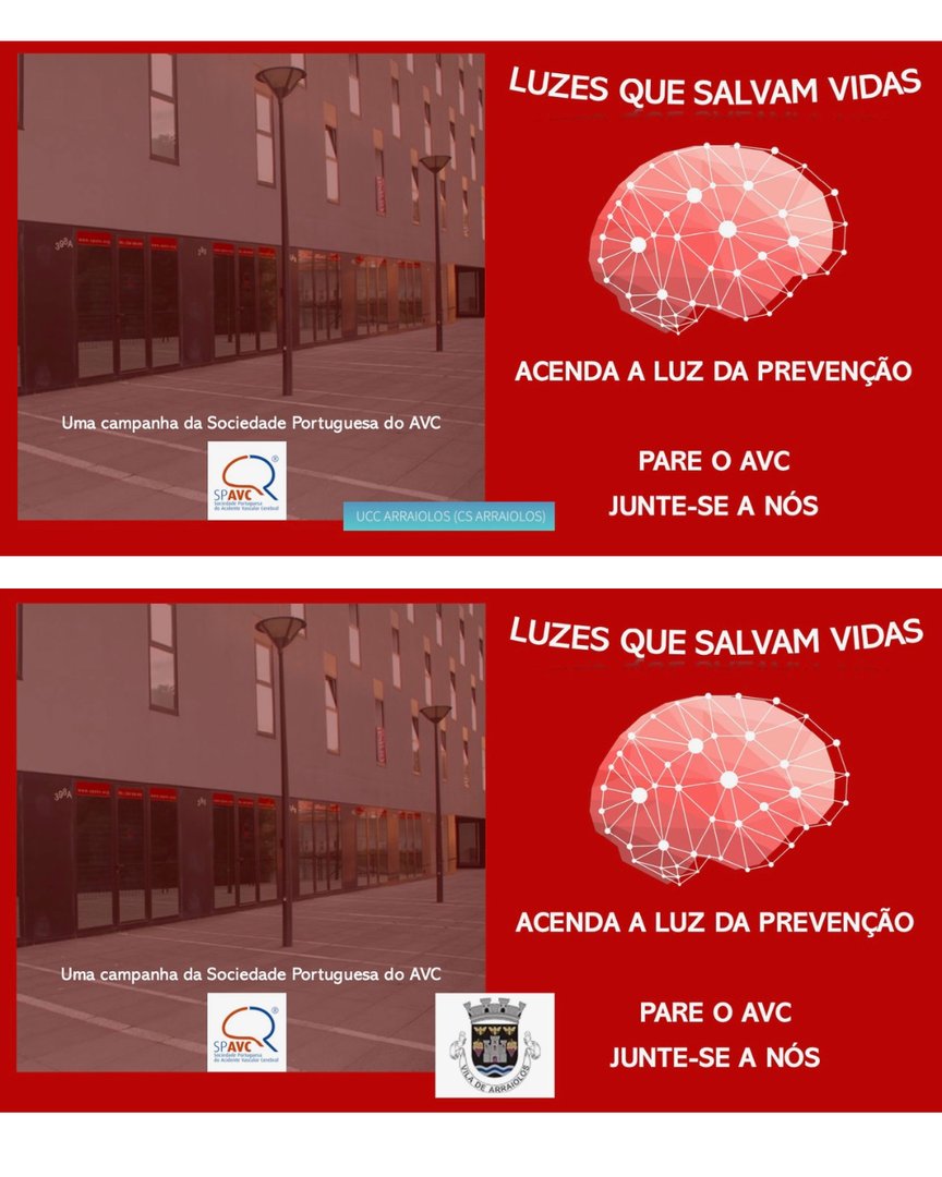 SPAVC_pt's tweet image. No âmbito da campanha da SPAVC, “Luzes Salvam Vidas”, o Município de Arraiolos irá assinalar o Dia Mundial do AVC com a iluminação da Biblioteca Municipal e da Unidade de Cuidados na Comunidade com as cores vermelha e azul. ​🔴🔵 

#SPAVC #DiaMundialAVC #LuzesQueSalvamVidas