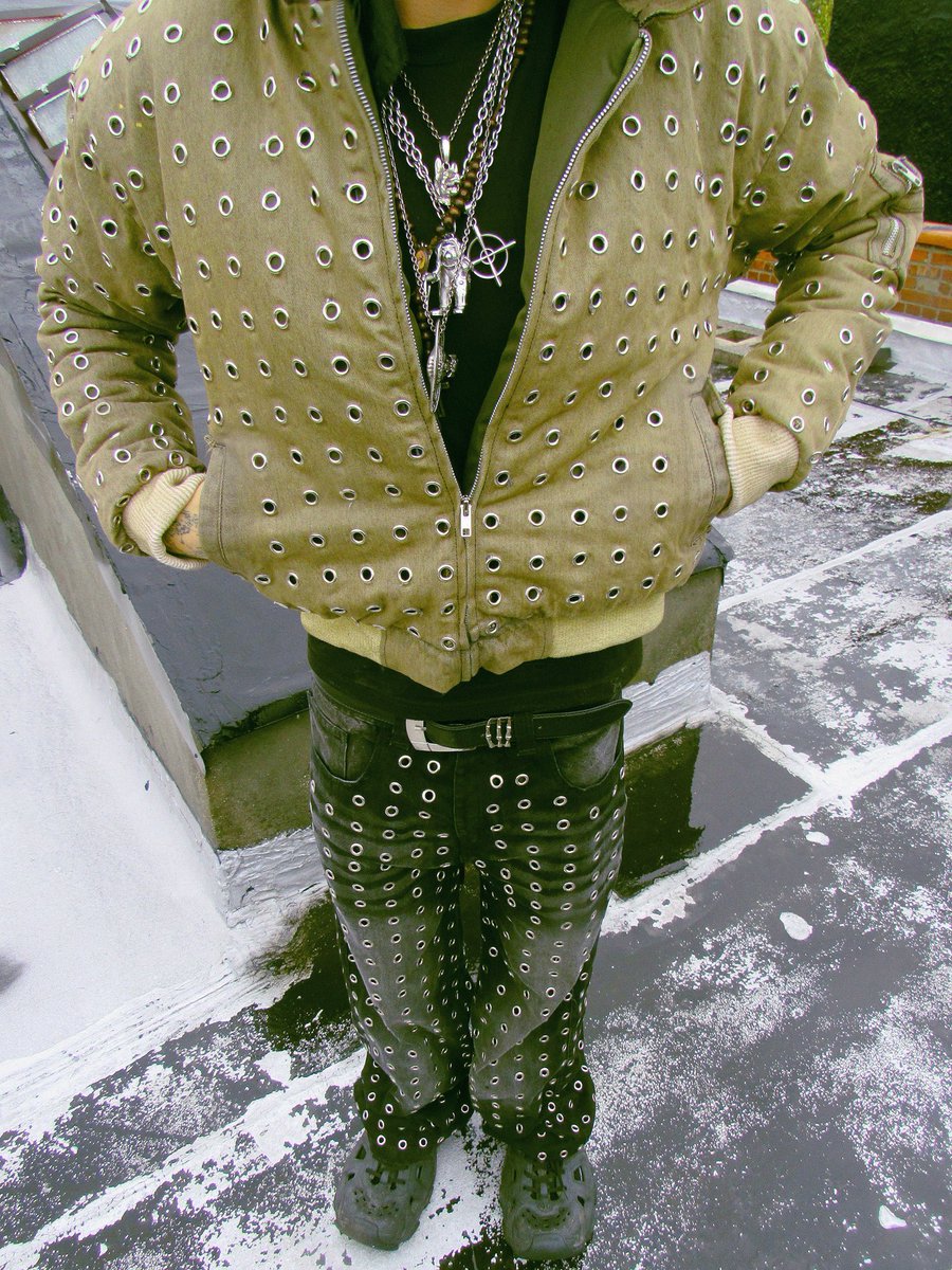 first time i dropped clothes in a min. “trypophobia” collection by me for my brand @digitalagelife drops 11-7-25