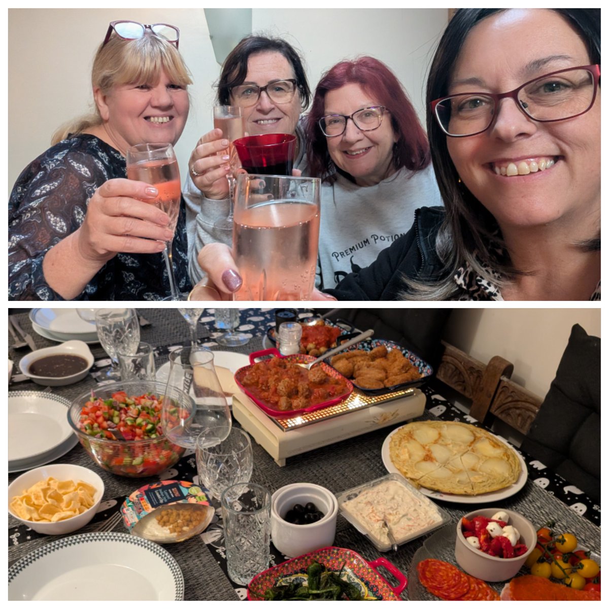 What Friday nights are made for. Love these women ❤️