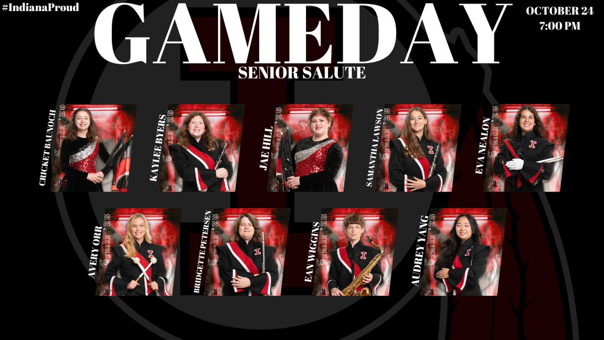 Indiana Area School District Athletics (@iasdathletics) on Twitter photo IT'S SENIOR SALUTE! 
First we honor members of our marching band!🎺🎷🥁
#IndianaProud IT'S SENIOR SALUTE! 
First we honor members of our marching band!🎺🎷🥁
#IndianaProud