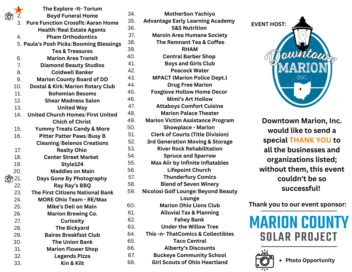 Fantastic Football Friday!🏈 Good luck Pacers! Hrs today 3p-9p; Sat 12p-9p. Monster March Trick or Treat tomorrow 12p-2p. 68 participating businesses so bring your crew &amp; have a safe &amp; fun Trick or Treat! Thanks for stopping by &amp; here's🥂to seeing you live &amp; in person soon!🤗😎🤗