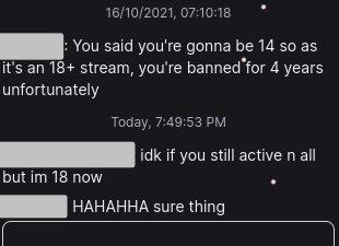 someone messaged one of my mods today 😭